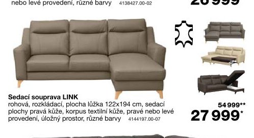 Sedací souprava LINK