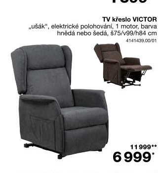 TV křeslo VICTOR