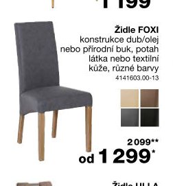 Židle FOXI
