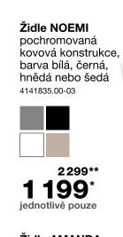 Židle NOEMI