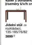 Jídelní stůl .09 135-185/76/82