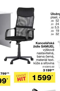 Kancelářská židle SAMUEL