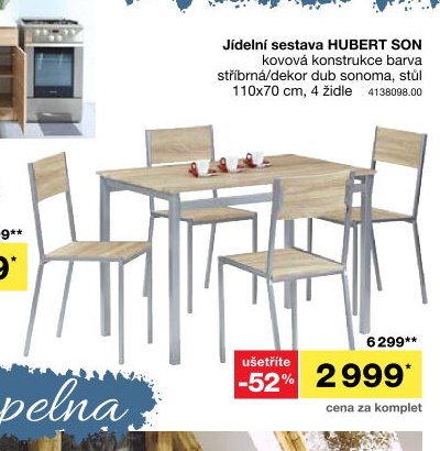 Jídelní sestava HUBERT SON