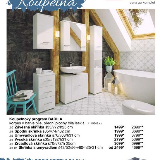 Koupelnový program BARILA