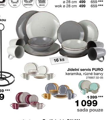 Jídelní servis PURO