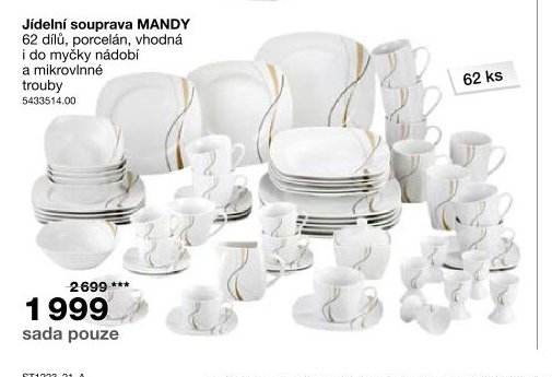 Jídelní souprava MANDY