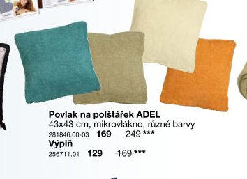 Povlak na polštářek ADEL