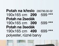 Potah na křeslo