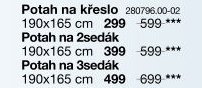 Potah na 2sedák