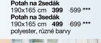 Potah na 3sedák