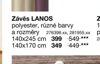 Závěs LANOS