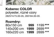 Koberec COLOR