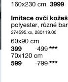 Imitace ovčí kožešiny