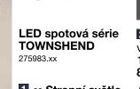 LED spotová série TOWNSHEND