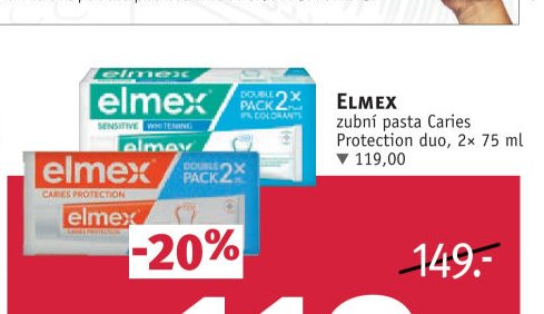 Elmex zubní pasta Caries Protection duo