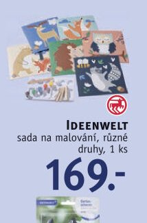 IDEENWELT sada na malování, různé druhy, 1 ks
