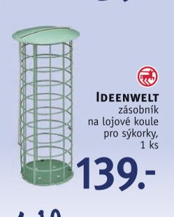 IDEENWELT zásobník na lojové koule pro sýkorky, 1 ks