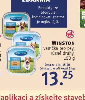 WINSTON vanička pro psy, různé druhy, 150 g