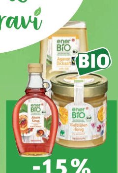 enerBIO sirupy a med