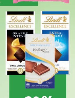 Lindt Excellence čokolády