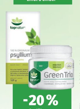 Topnatur Psyllium / Green Trio