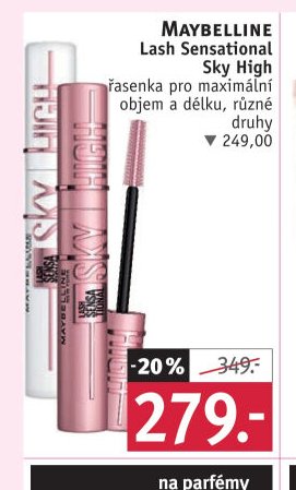 Maybelline Lash Sensational Sky High řasenka