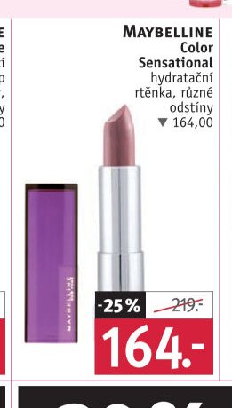 Maybelline Color Sensational rtěnka