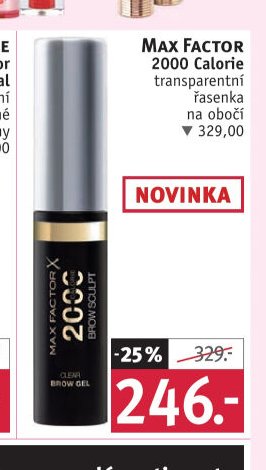 Max Factor 2000 Calorie transparentní řasenka