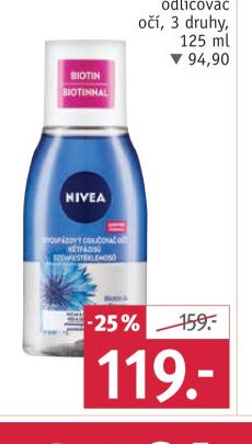NIVEA odličovač očí