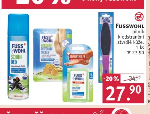 Fusswohl péče o nohy