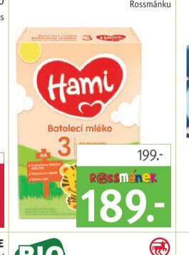 Hami pokračovací mléčná výživa