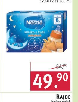 Nestlé mlíčko s kaší