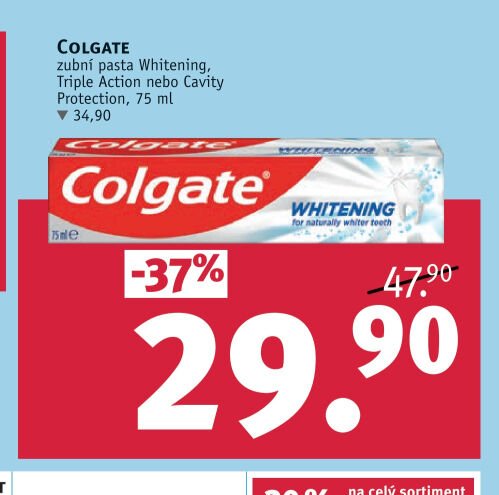 Colgate zubní pasta Whitening