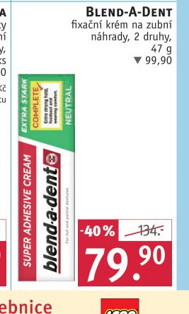 Blend-a-Dent fixační krém