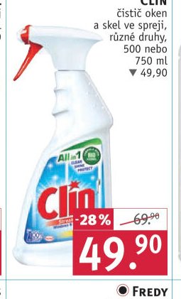 Clin čistič oken a skel