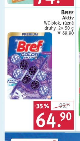 Bref Aktiv WC blok