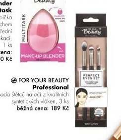 FOR YOUR BEAUTY Professional sada štětců na oči