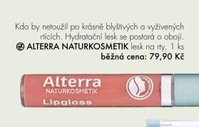 ALTERRA NATURKOSMETIK lesk na rty