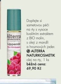ALTERRA NATURKOSMETIK olej na rty
