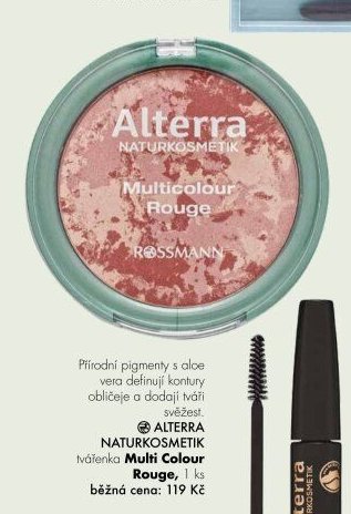 ALTERRA NATURKOSMETIK tvářenka Multi Colour Rouge