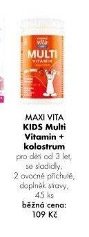 MAXI VITA KIDS Multi Vitamin + kolostrum