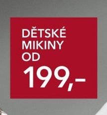 DĚTSKÉ MIKINY