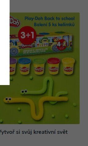 Play-Doh Back to school Balení 5 ks kelímků