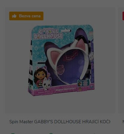Spin Master GABBY'S DOLLHOUSE HRAJÍCÍ KOČIČÍ UŠI
