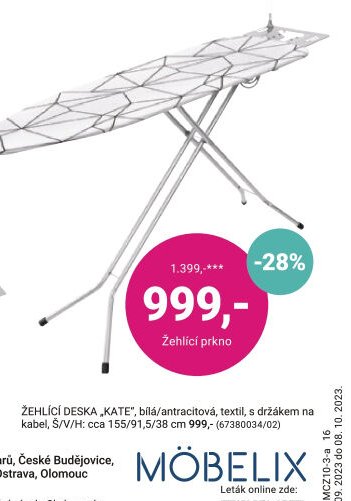 ŽEHLÍCÍ DESKA „KATE“