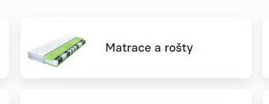 Matrace a rošty