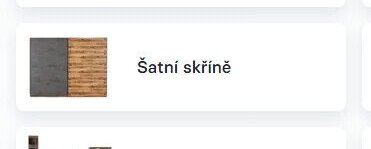 Šatní skříně