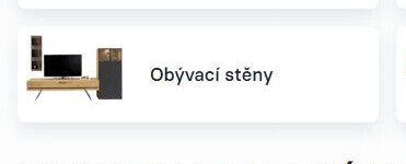 Obývací stěny