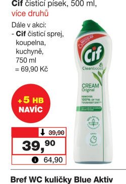 Cif čisticí písek, 500 ml
