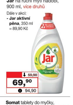 Jar na ruční mytí nádobí, 900 ml